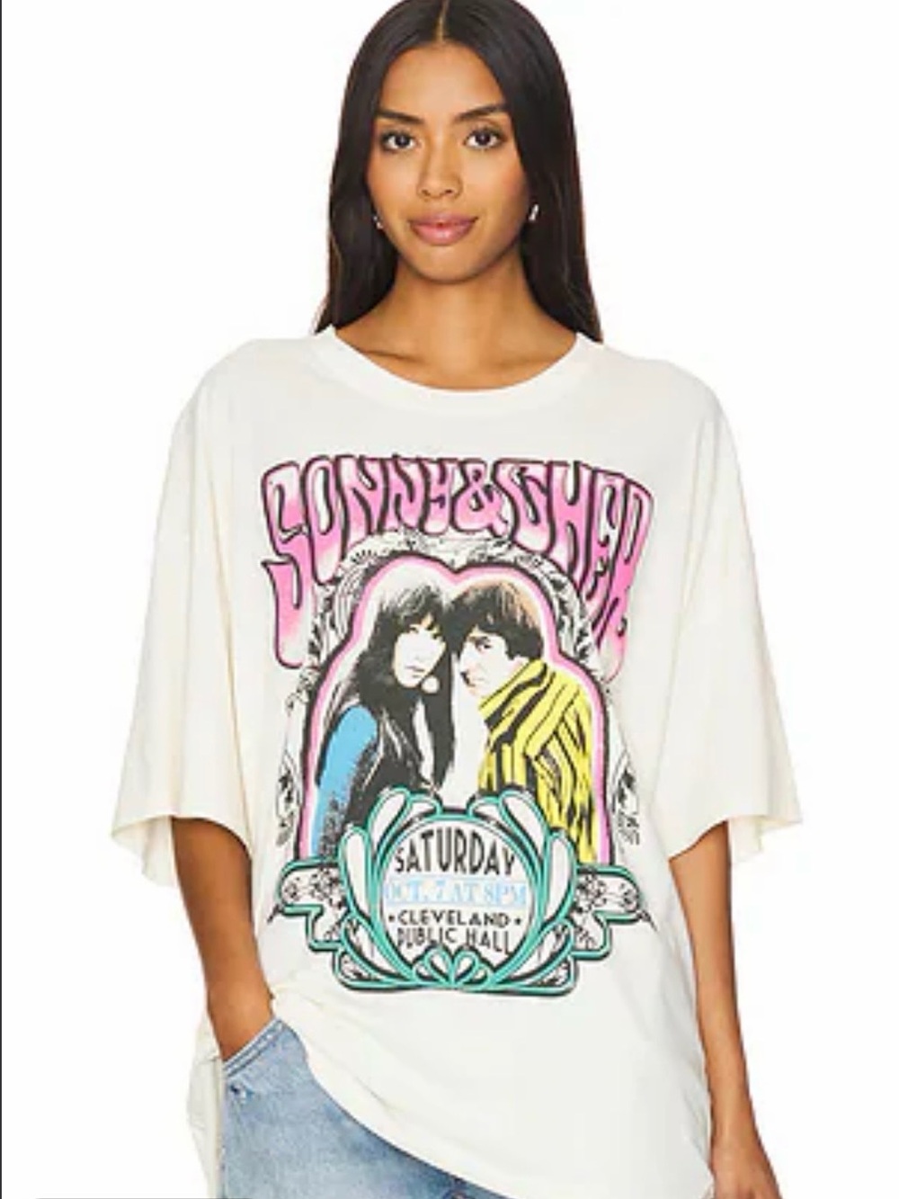 Daydreamer Sonny and Cher Graphic Tee